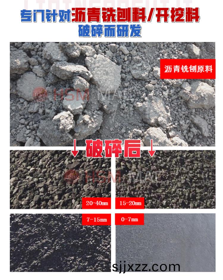 瀝青銑(xian)鑤(bao)料齒輥(gun)破(po)碎機廠(chang)傢
